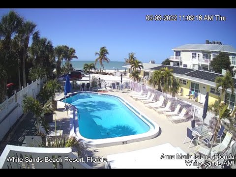 White Sands Pool, Anna Maria live webcam
