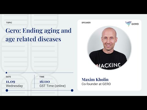 Ending Aging and Age-Related Diseases talk