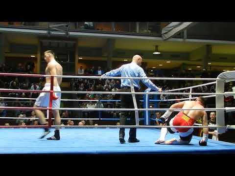 Бой Александр Захожий Zakhozhyi vs. Janjanin KO 2 Round 11 11 2017