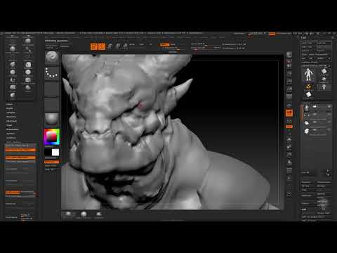 Gumroad - Intro to ZBrush Part 2 (rus) - 39 Smooth Stronger