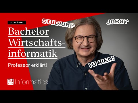 Wirtschaftsinformatik studieren an der TU Wien: Professor erklärt!