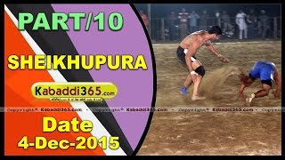(1) Sheikhupura(Ludhiana) Kabaddi Tournament 4 Dec 2015
