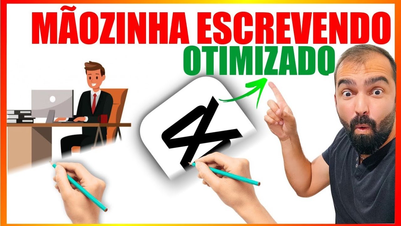[OTIMIZADO]Efeito Mãozinha desenhando no capcut [Whiteboard]
