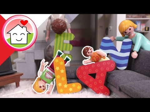 Playmobil po polsku Zabawa w ABC z Anią i Lenką - Rodzina Hauser