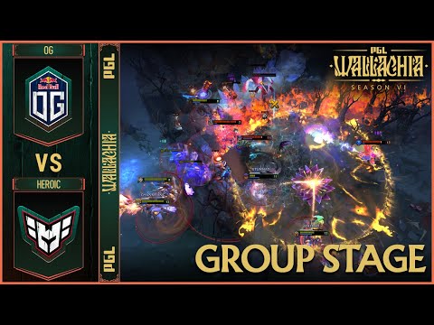 WINNER TO PLAYOFFS! OG vs HEROIC - HIGHLIGHTS - PGL Wallachia Season 6 | DOTA2