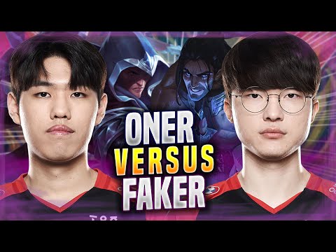 FAKER vs ONER! - T1 Faker Plays Sylas MID vs T1 Oner Talon! | Season 2022