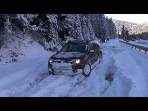 Dacia Duster on Heavy Snow & Ice