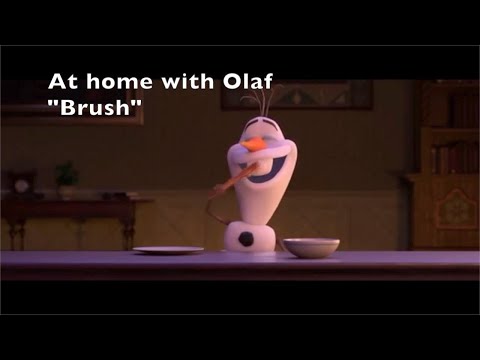 Brush l At Home With Olaf | NEW 2020