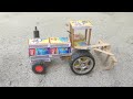 How To Make Matchbox Tractor At Home Diy Mini Tractor Mini Tractor Science Project