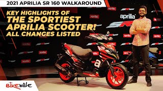 2021 Aprilia SR 160 Race Edition Walkaround | Price, Features & Specifications Detailed | BikeWale