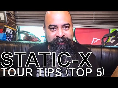 Tony Campos (of Static-X & Asesino) - TOUR TIPS (Top 5) Ep. 791