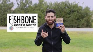 Fish Bone Knotless Rope Tie - Product Introduction