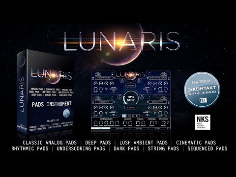 Lunaris Pads, Part 1. Introduction and Audio Demo.