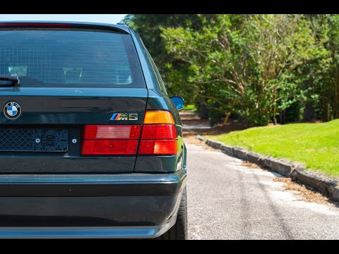 1995 BMW M5 Touring S38B38 Start Up Exhaust Walk Around 6 Speed Manual Wagon E34 For Sale