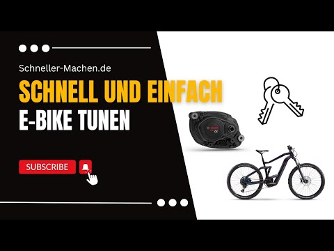 🔥E-Bike Tuning: Tuning-Lizenzcode für Bosch Motoren (Pedelec schneller machen) einfach & unauffällig