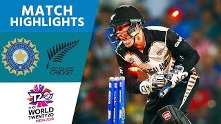 India Skittled for 79 in Opening Match | New Zealand vs India | ICC Men's #WT20 2016 - Highlights