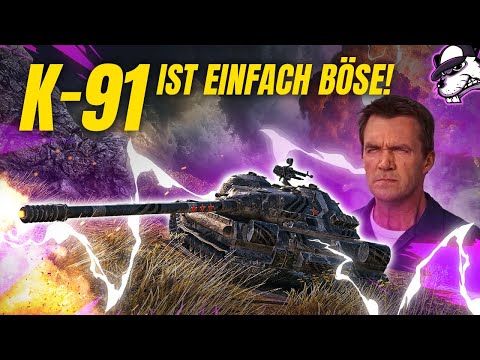 K-91 ist einfach böse! Fast 5000DPM klatscht jeden! [World of Tanks - Gameplay - Deutsch]