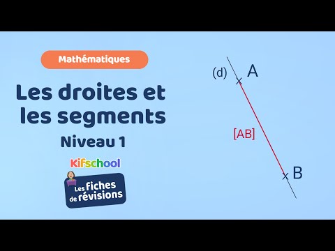 Tout ce que tu dois savoir sur les droites et les segments