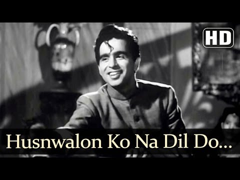 Husnwalon Ko Na Dil Do (HD) - Babul Songs - Dilip Kumar - Nargis - Talat Mahmood - Filmigaane