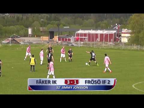 Sammandrag av Fåkers IK - Frösö IF 2 (6-1)