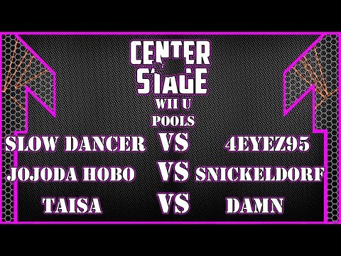 Slow Dancer V 4Eyez95, JoJoDaHoBo V Snickeldorf, Taisa V Damn - Center Stage - Wii U Wave A
