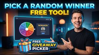 How To Pick A Random Winner For YouTube Giveaway (Free Giveaway Picker)