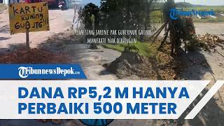 Warga Kembali Murka! Jalan Randublatung Cepu Diblokade, Dana Rp5,2 M Hanya Perbaiki Jalan 500 Meter