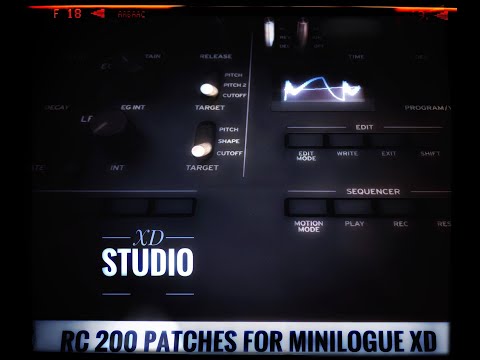 Korg Minilogue XD 200 Patches Bank (XD Studio)