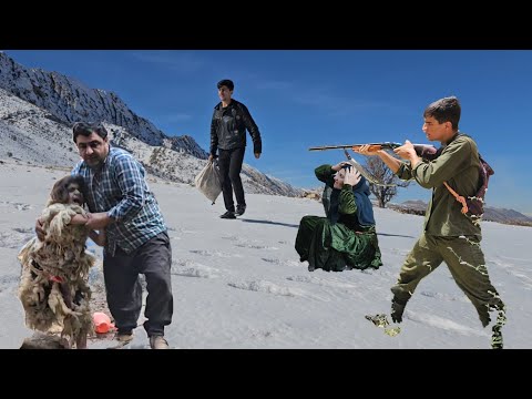 **Hussein's Exciting Return to the Mountains | The Police Chase and Escape Story