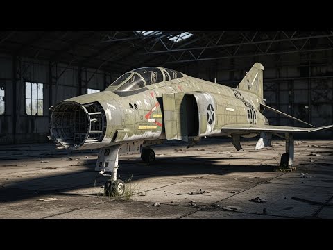 Restoring an Abandoned Vietnam-Era F-4 Phantom II Jet: Full Detail & Paint Restoration | 4K ASMR