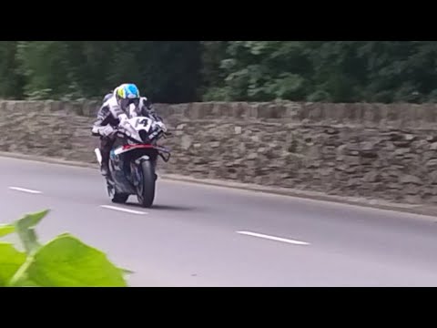 IOM TT Race 1, Lap 1 of 6. RST Superbike Quarterbridge to Braddan Bridge 31st May 2026