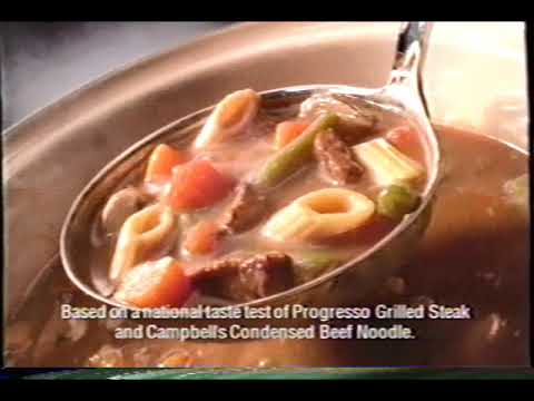 Fall 2002   Progresso Soup Commercial