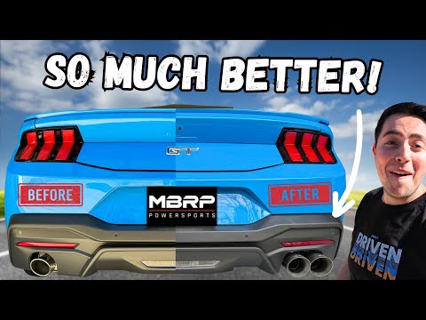 Installing MBRP Street Catback On My 2024 Mustang GT! Dual To Quad Tip Conversion!