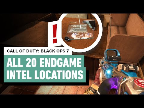 Call of Duty: Black Ops 7 - All Endgame Intel Locations | Every Collectible