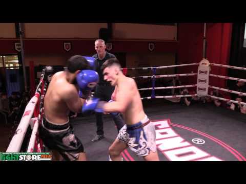 Ali vs David Fustos - Cobra Muay Thai Event 5