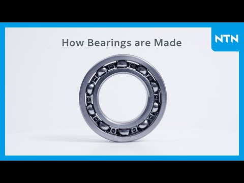 【NTN】Bearing Manufacturing Video "How Bearings are Made"