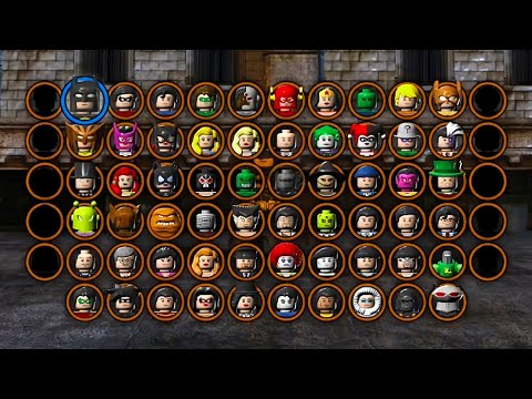 LEGO Batman 2: DC Super Heroes - All Characters (DLCs Included)