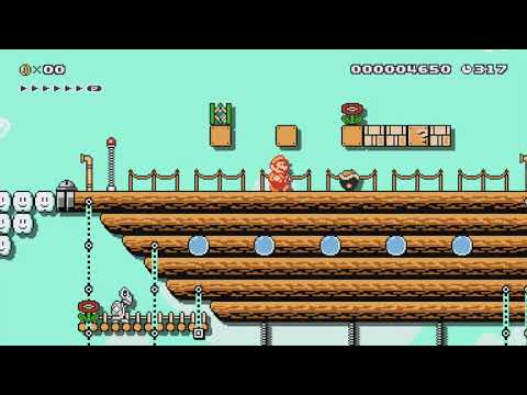 Koopas at work! by Alessio2008 by Nasetto BG - Super Mario Maker - No Commentary 1bo