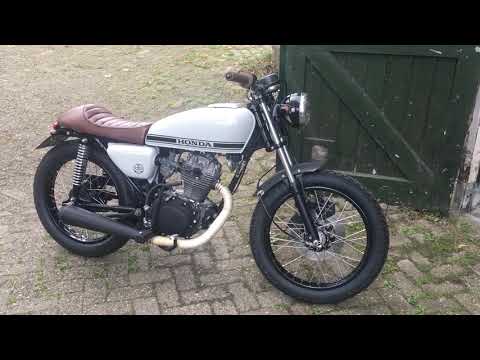 My CB125 cafe racer.