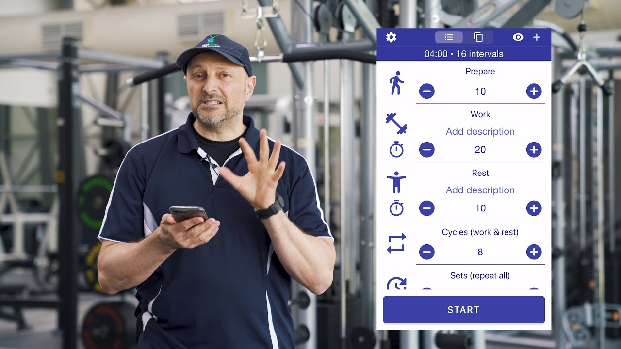 Using the Tabata Timer App with Joe Gilberto