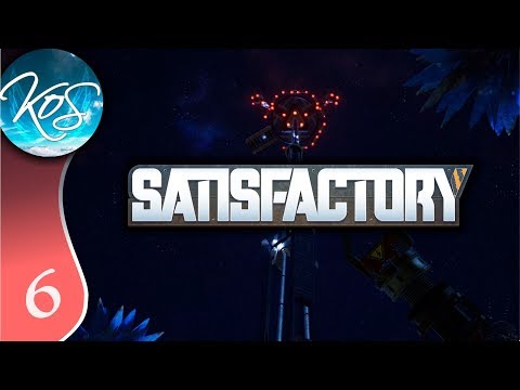 Satisfactory Ep 6: REACHING THE SKY PEOPLE - Early Access / Desert Beauty - Let's Play, Gameplay