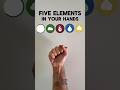 Five Elements In Your Hands | Yoga