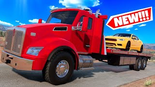 NEW Rollback Tow Truck is Perfect For Hauling Cars in BeamNG Drive Mods!