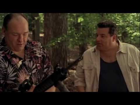 Bobby Gives Tony An AR-10 - The Sopranos