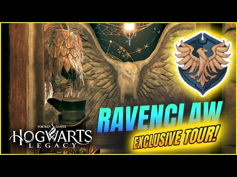 Hogwarts Legacy RAVENCLAW House Common Room EXCLUSIVE Tour!