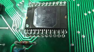 Working On Gottlieb's Close Encounters Pinball Machine #2 - Booting Up The Ancient Boardset