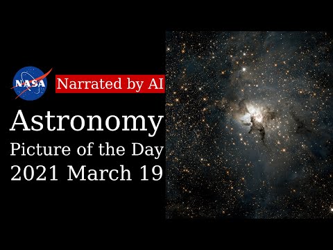 APOD: 2021-03-19 - Central Lagoon in Infrared (Narrated by Brian)