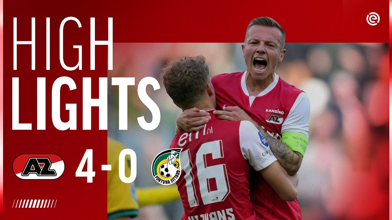 AZ vs Fortuna Sittard highlights