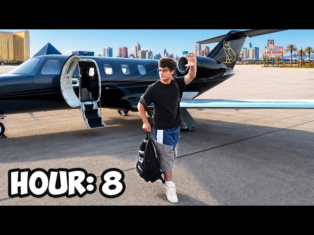 Surviving 24 Hours In Las Vegas!