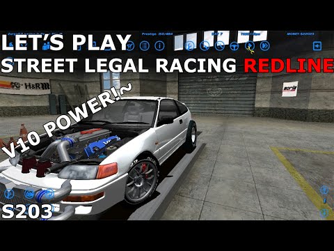Let's Play Street Legal Racing Redline S2 - EP03 - V10 CRX.